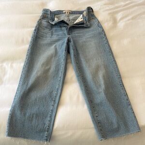 Madewell Curvy Perfect Vintage Wide-Leg Crop Jean